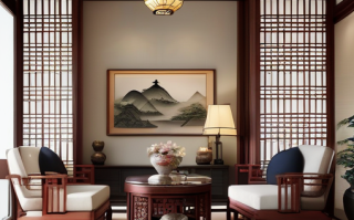 中式客厅的布局