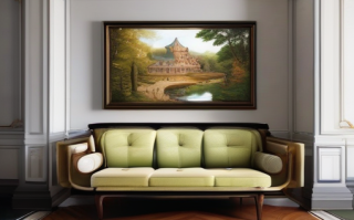 客厅沙发装饰画