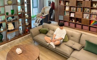 新中式书房设计说明？ 客厅书房一体化客厅和书房怎样兼得？