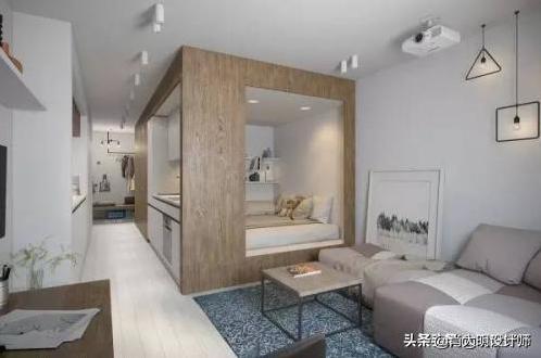 将饭厅隔成一间小卧室，怎样做既简单又漂亮，而且实用呢？-第8张图片