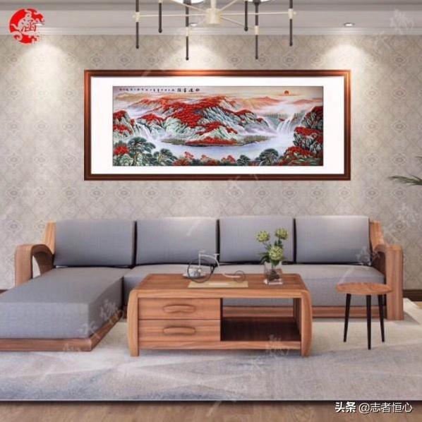 家里餐厅装修，想挂点东西，是刺绣好还是装饰画好？大家给点意见？-第4张图片